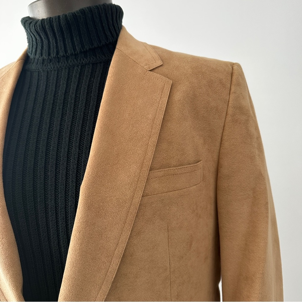 Vintage Authentic Halston Ultrasuede Blazer Jacket 40S